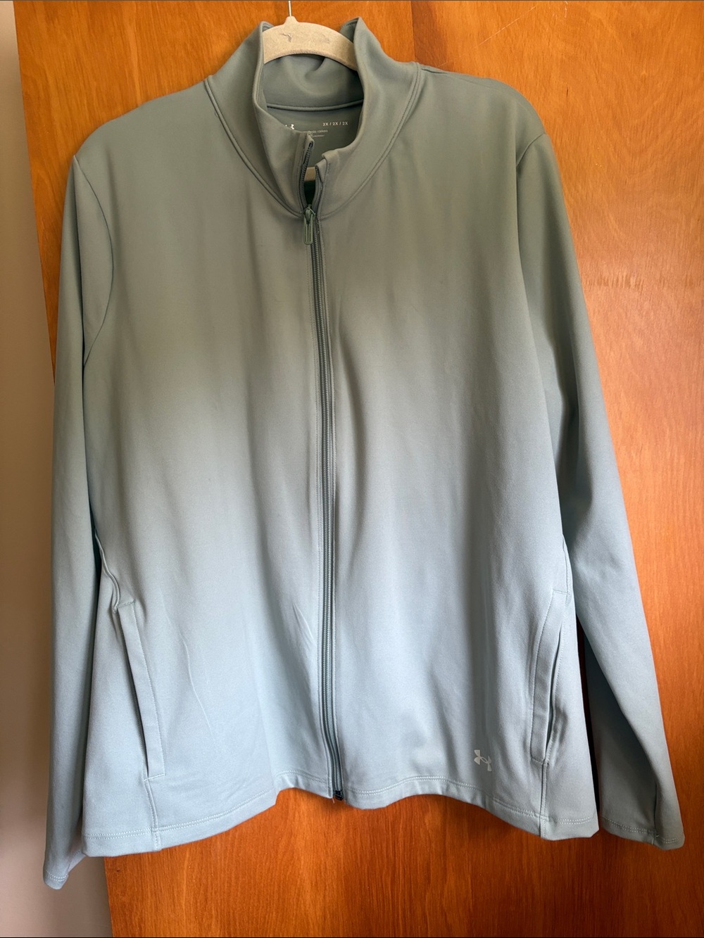 Under Armour Women's Sage Green Full-Zip Jacket